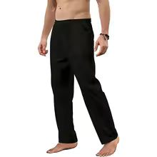 pantalon lino largo de hombre